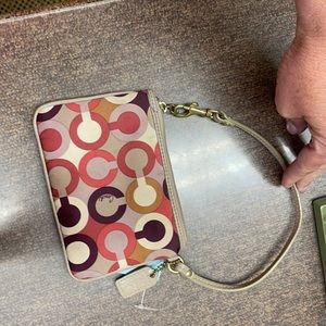 Small Coach purse/wallet and card holder